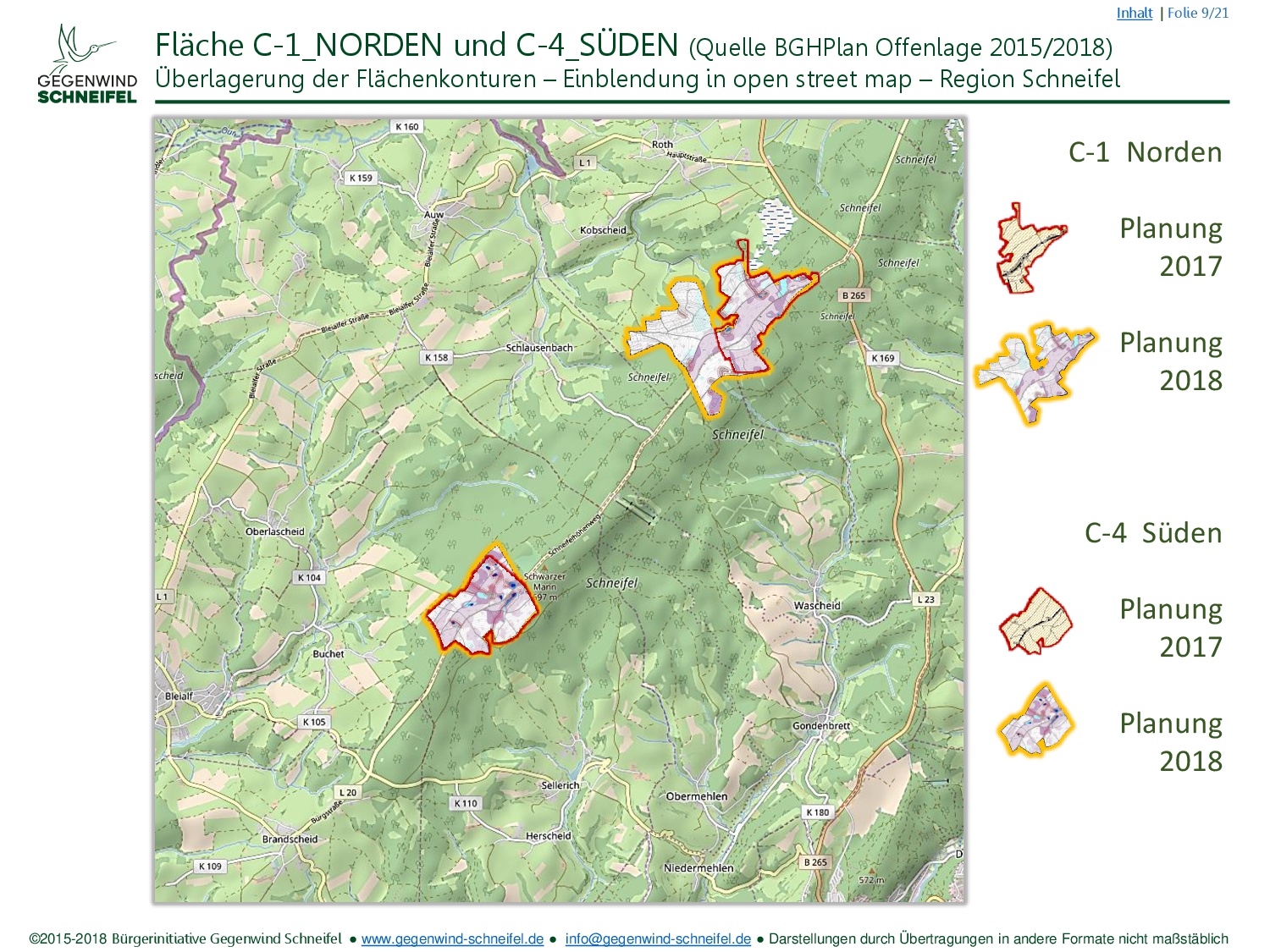 FNP Schneifel C1 C4 BiGWS C2018 (09 22) (Flaechen C1 und C4 2018 open street map)