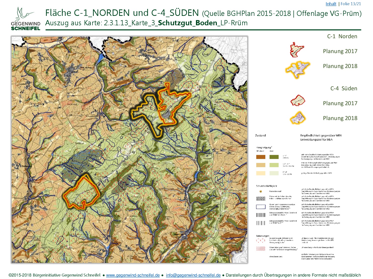 FNP Schneifel C1 C4 BiGWS C2018 (13 22) (Karte 3 Schutzgut Boden)