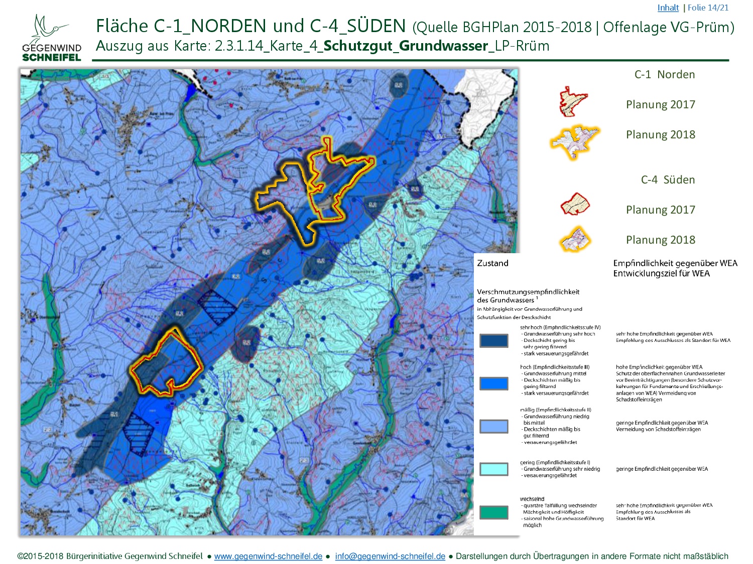 FNP Schneifel C1 C4 BiGWS C2018 (14 22) (Karte 4 Schutzgut Grundwasser)